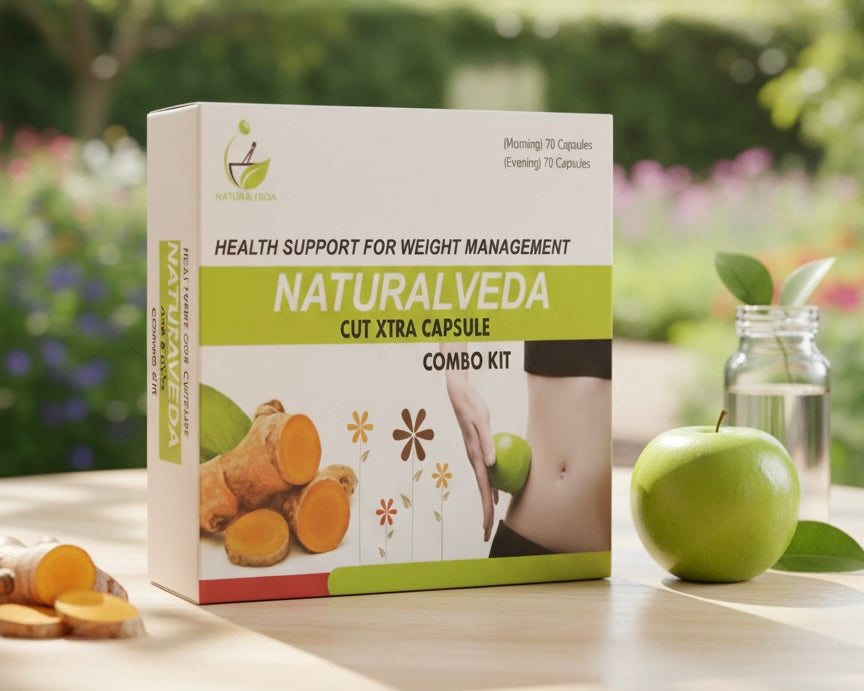 NATURALVEDA CUT XTRA CAPSULE COMBO KIT