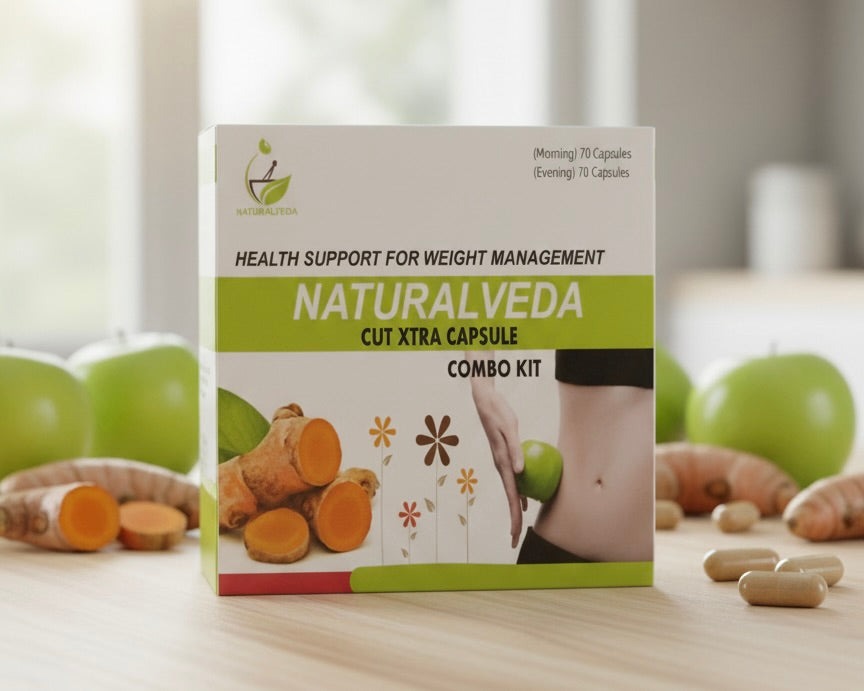 NATURALVEDA CUT XTRA CAPSULE COMBO KIT
